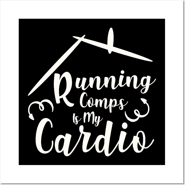 Running Comps Is My Cardio T-Shirt Real Estate Agent Realtor Wall Art by blimbercornbread